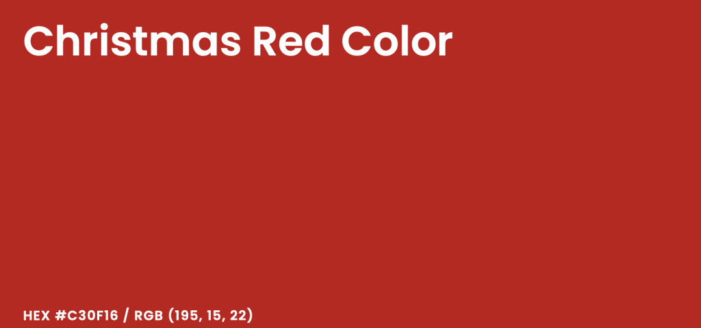 Red Christmas